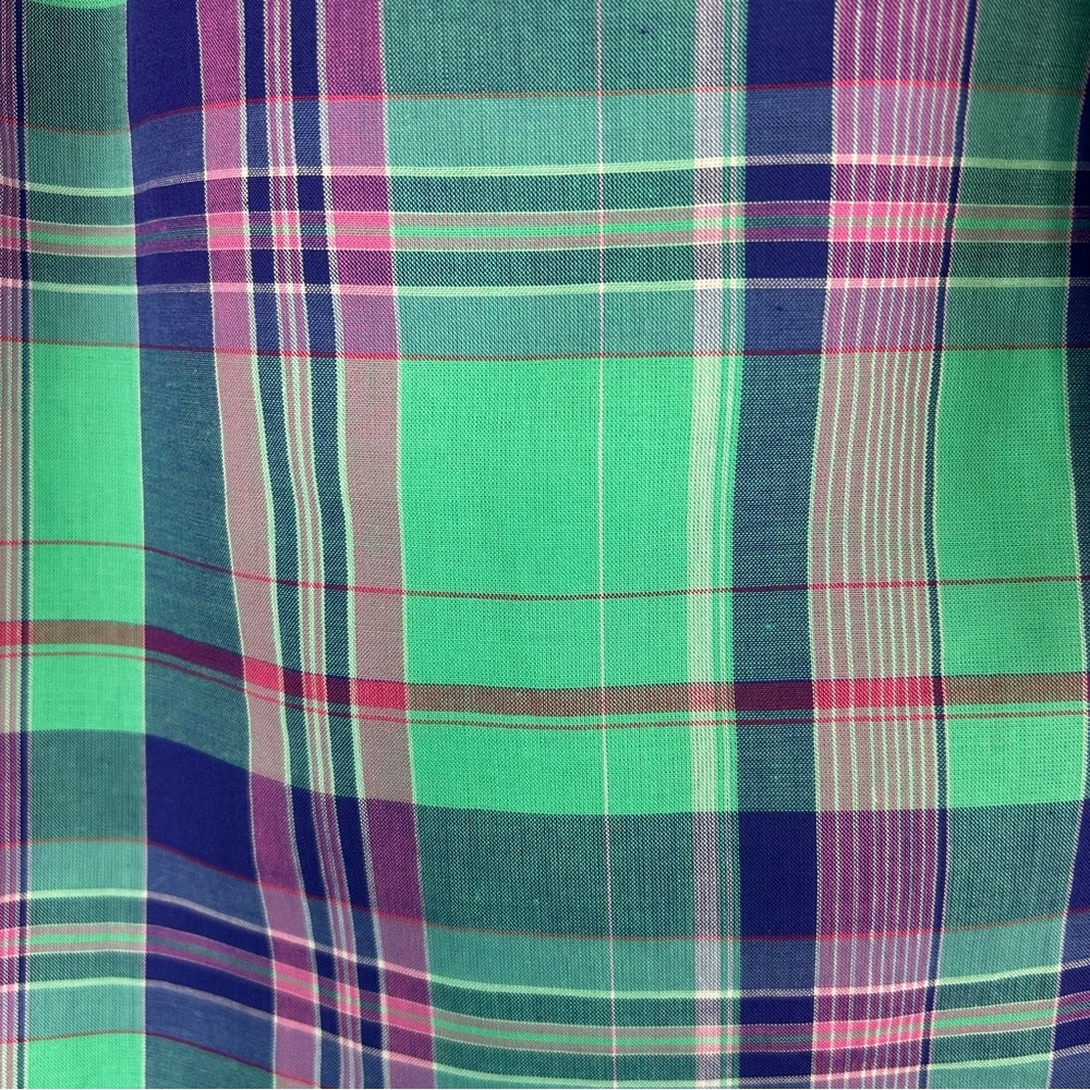 346 Brooks Brothers Preppy Plaid Lined Cotton Skirt  Festival Old Money - Picture 6 of 12